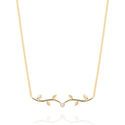 Colar Teva com Diamante 18k