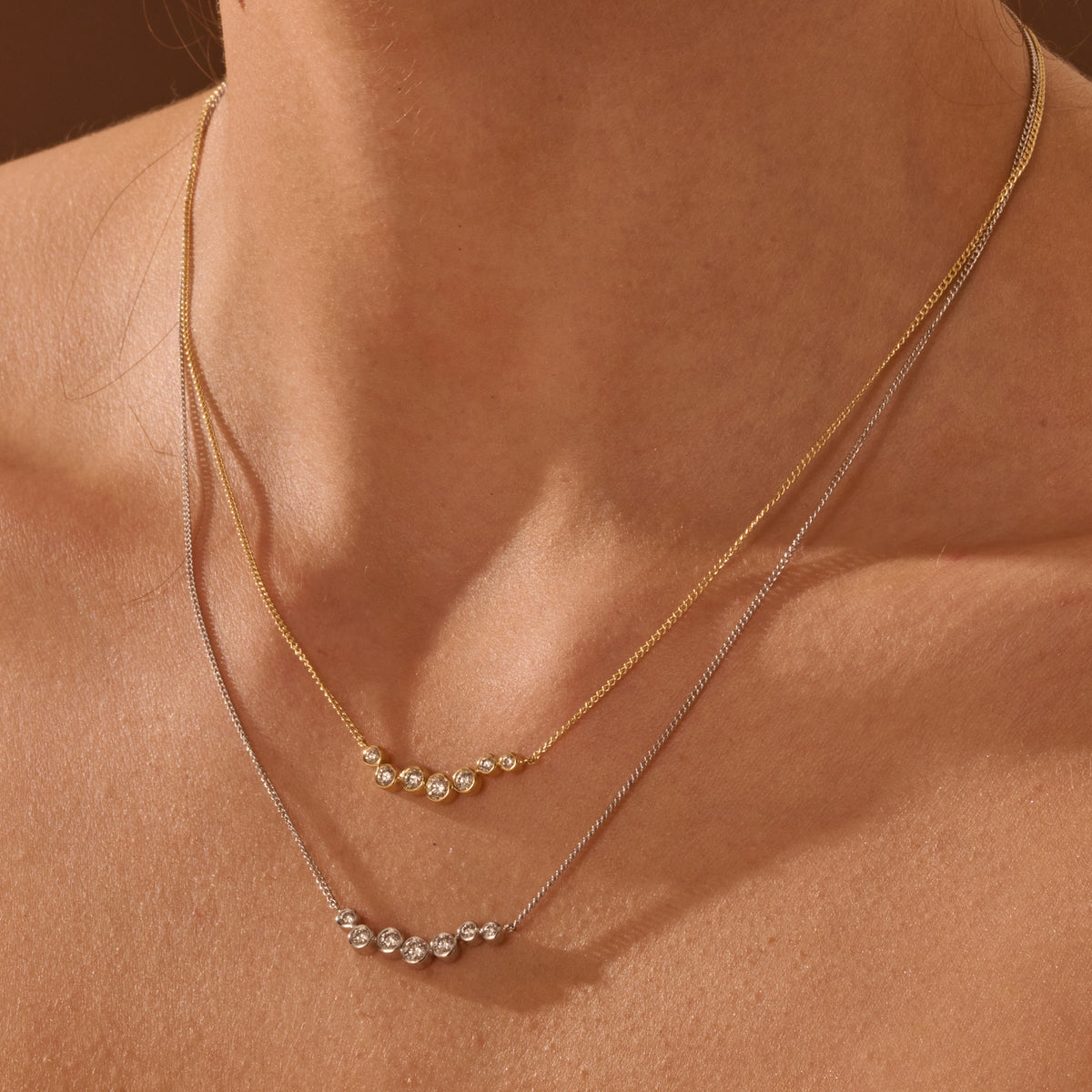 Colar Trilha 18k