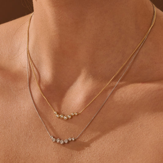 Colar Trilha 18k