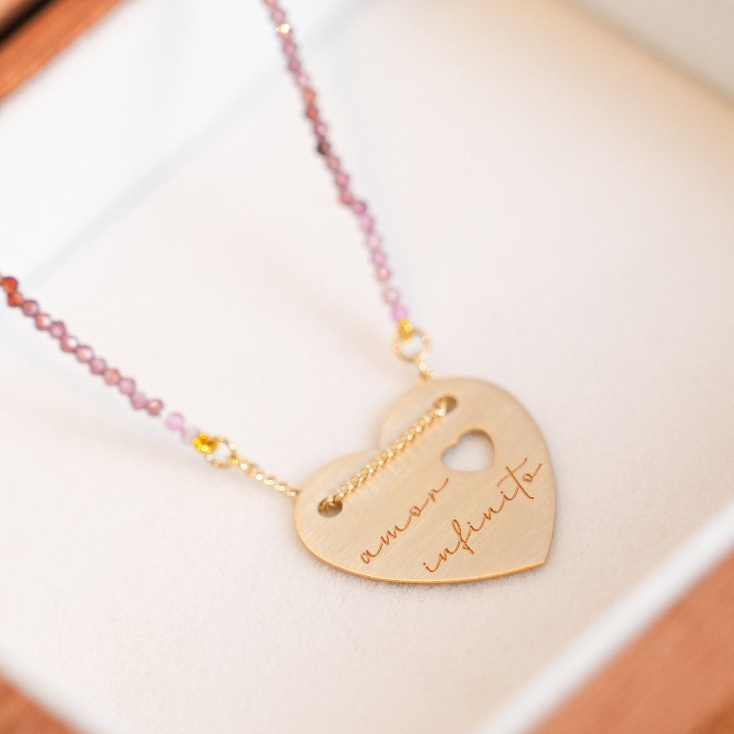 Colar Imprint Coração Chapa 18k