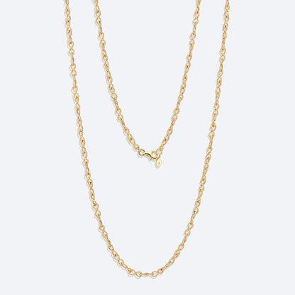 Colar Infinito Longo 18k
