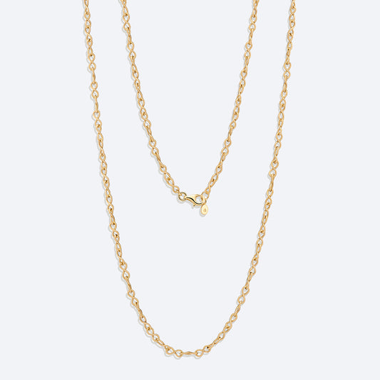 Colar Infinito Longo 18k