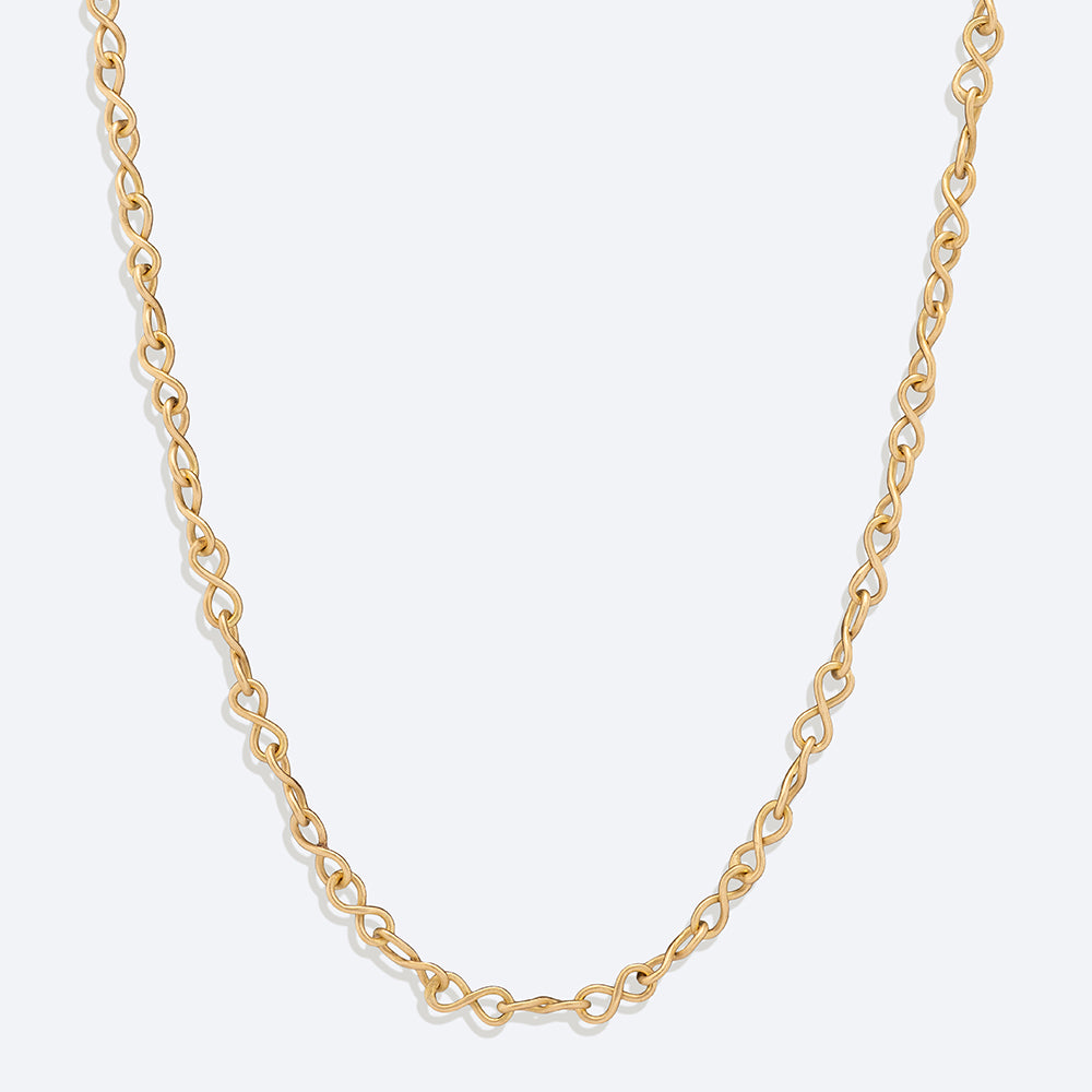 Colar Infinito Longo 18k