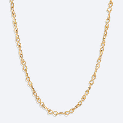 Colar Infinito Longo 18k