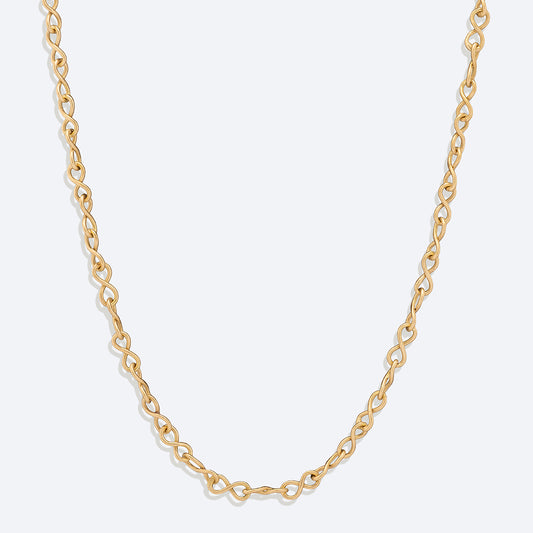 Colar Infinito Longo 18k