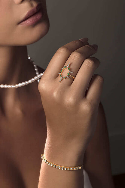 Colar de Pérolas com 80cm 18K