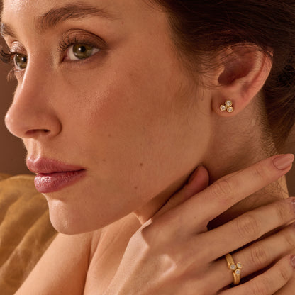 Anel Trilogia 18k