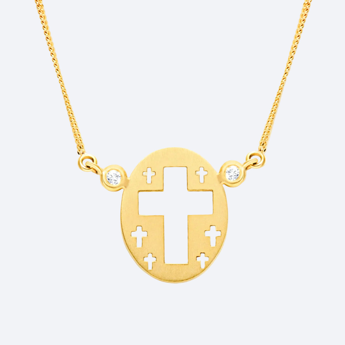 Escapulário Católico 18k
