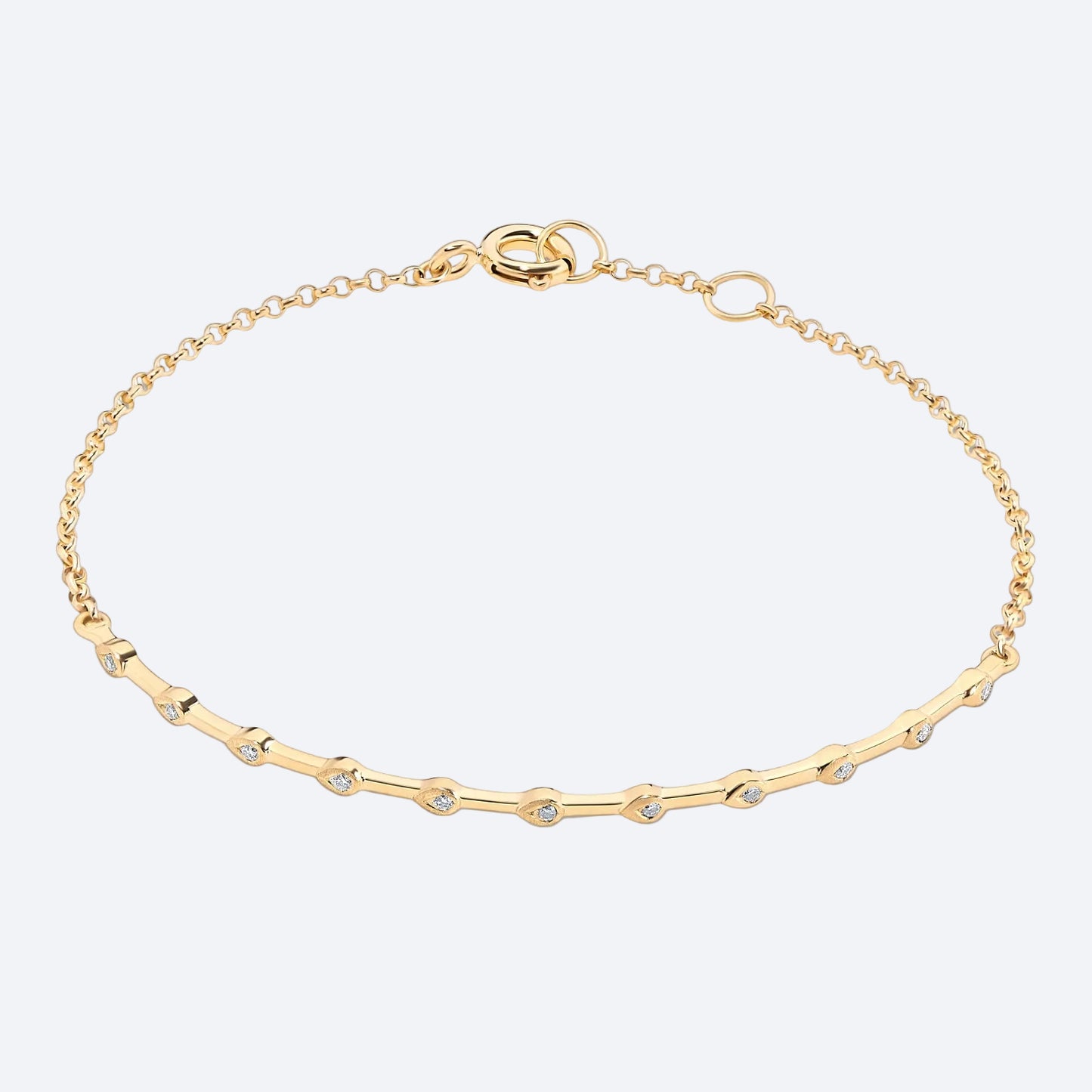 Pulseira Shape Gota 18k