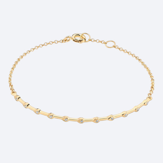 Pulseira Shape Gota 18k