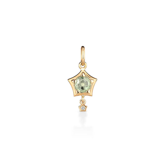 Pingente Antares Turmalina Verde G 18k