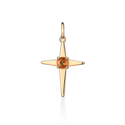 Pingente Cruz Lisa Spike M 18k