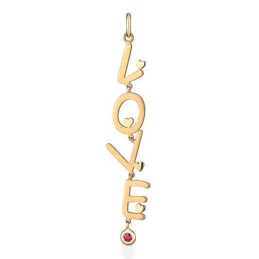 Pingente Love 18k