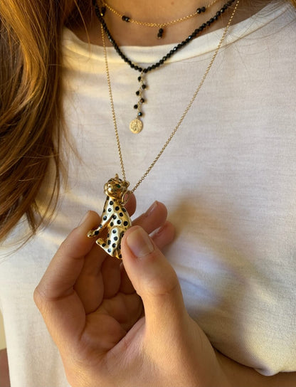 Pingente Natureza Ag com banho em ouro18k