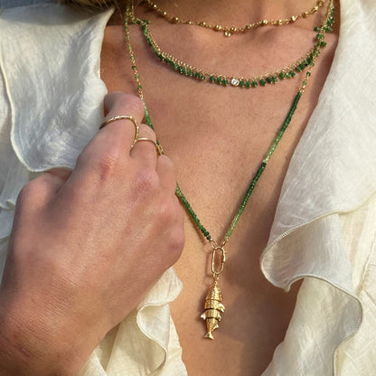 Pingente Peixe 18k