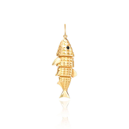 Pingente Peixe 18k