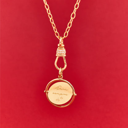 Pingente Giratório Personalizado 18k