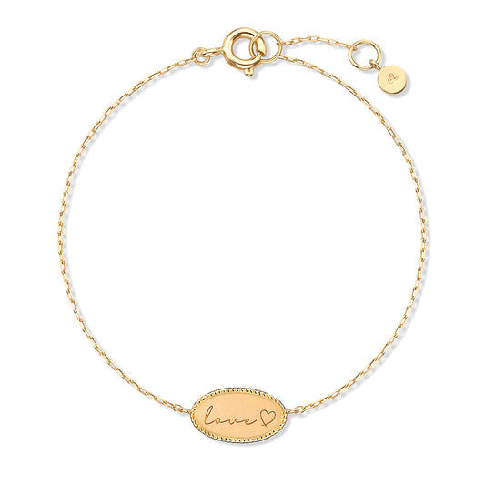 Pulseira Imprint Oval 18k