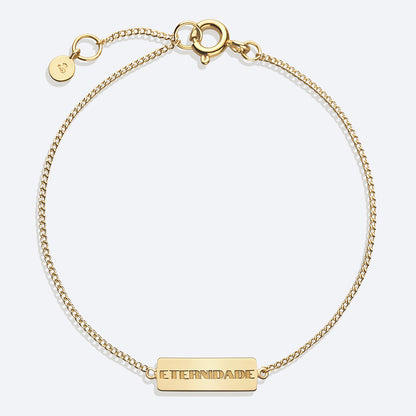 Pulseira Palavra 18k