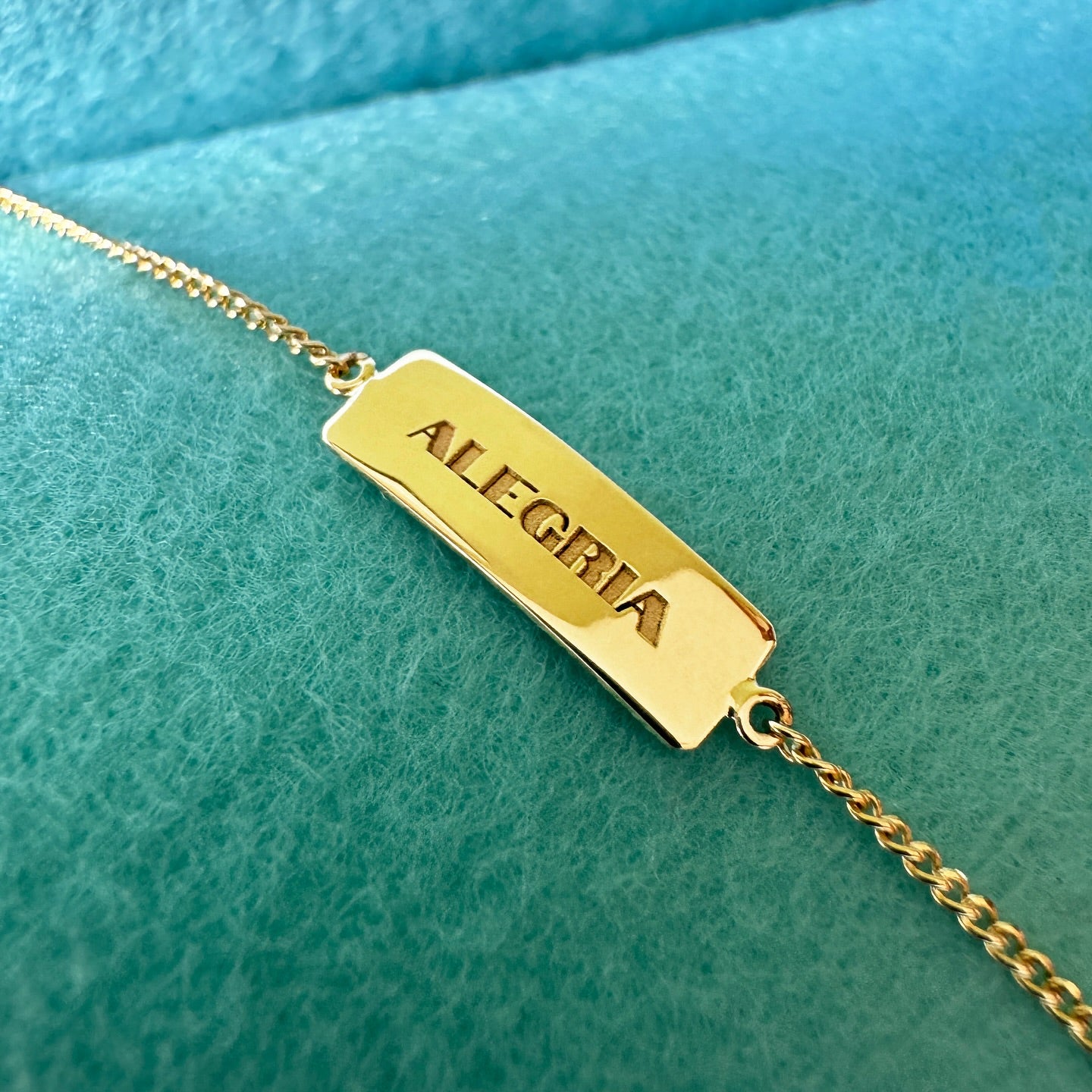 Pulseira Palavra 18k