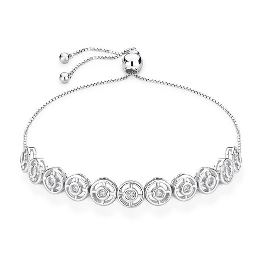 Pulseira Ajustável Filo Redonda 18k