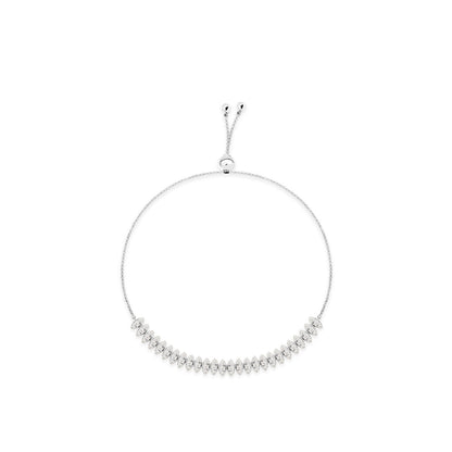 Pulseira Ajustável Navetes 18k