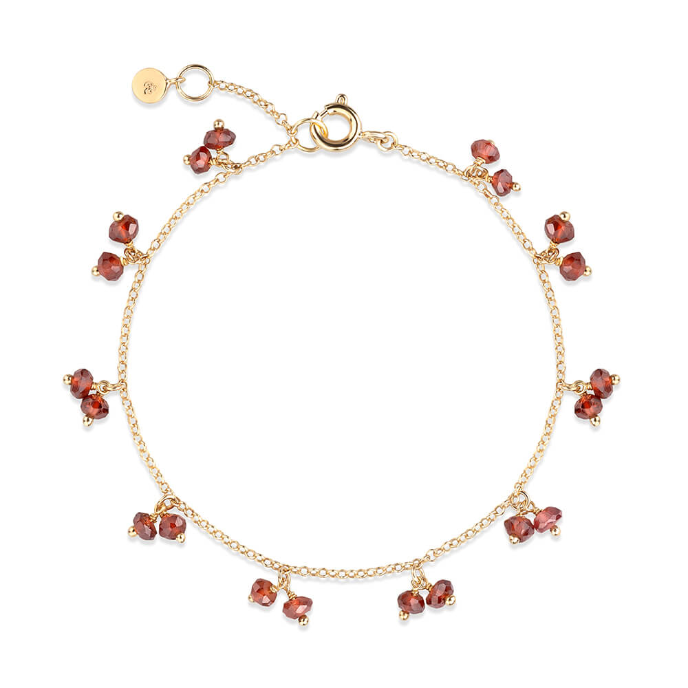 Pulseira Cachos Granada 18k