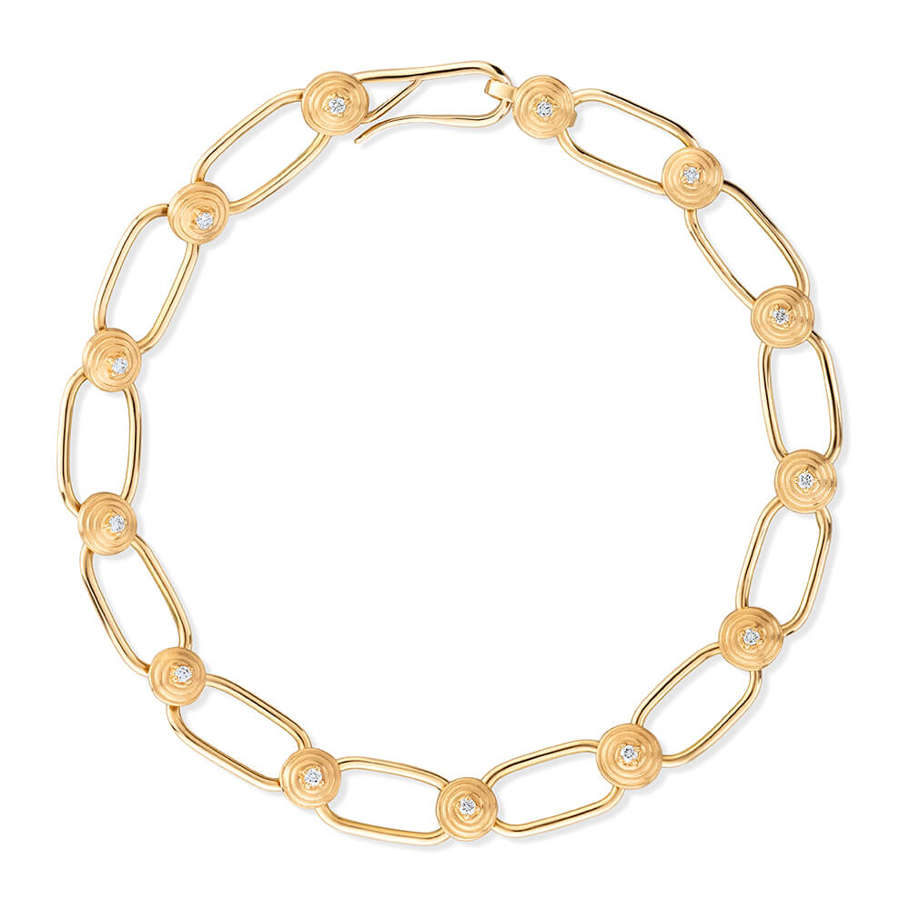 Pulseira Ciclos Elos Longos 18k