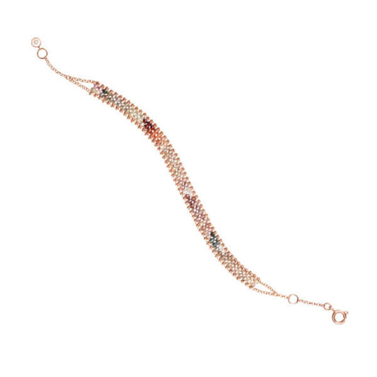 Pulseira Crochê Terroso P 18k