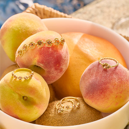 Pulseira Andaluzita Ajustável 18k