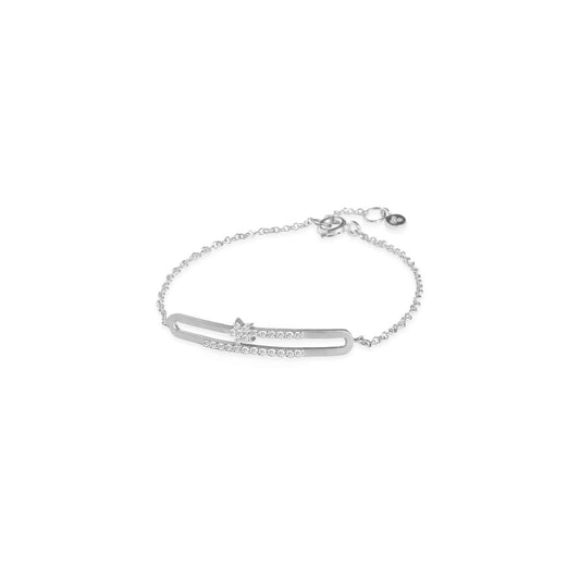 Pulseira Estrela com diamantes 18k