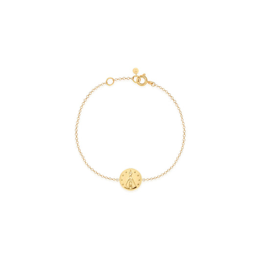 Pulseira Fé - Nossa Senhora 18k
