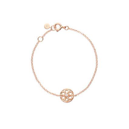 Pulseira Flor da Vida Elinhos P 18k