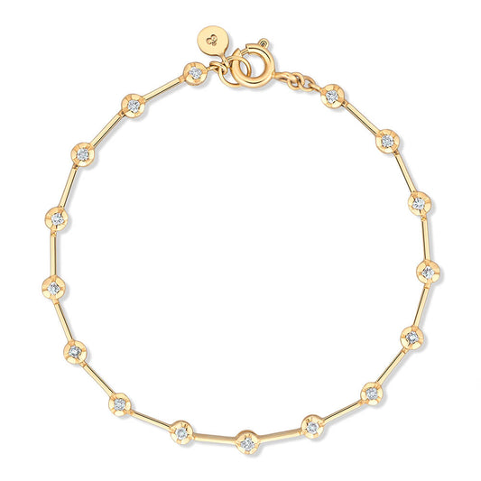 Pulseira Grid 18k