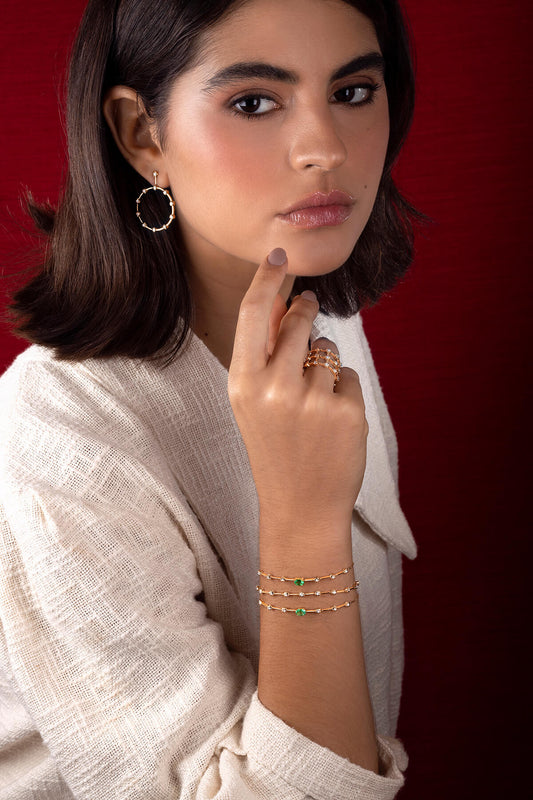 Pulseira Grid 18k