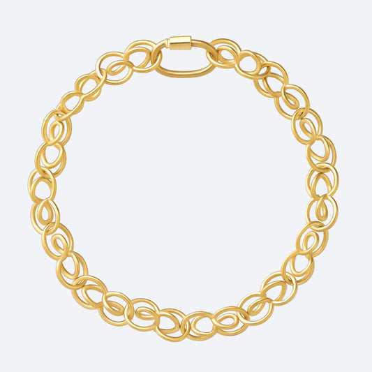 Pulseira Órbitas Grande 18k