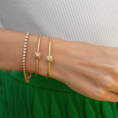 Pulseira Riviera Round 18k