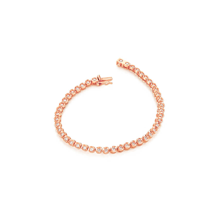 Pulseira Riviera Round 18k