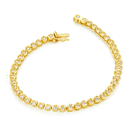 Pulseira Riviera Round 18k