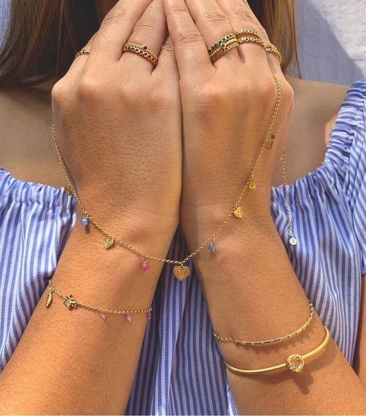 Pulseira Shape Gota 18k