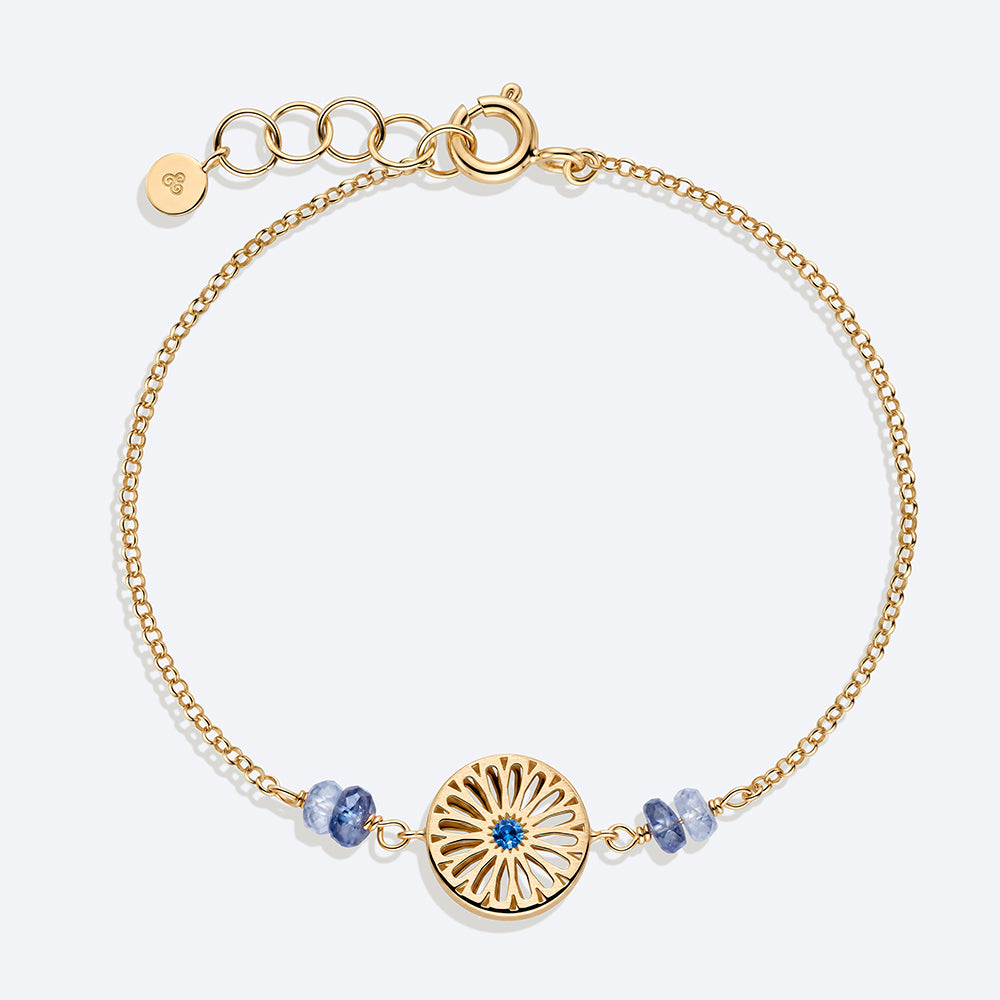 Pulseira Gaudí Safira 18k