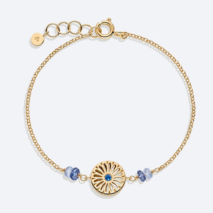Pulseira Gaudí Safira 18k