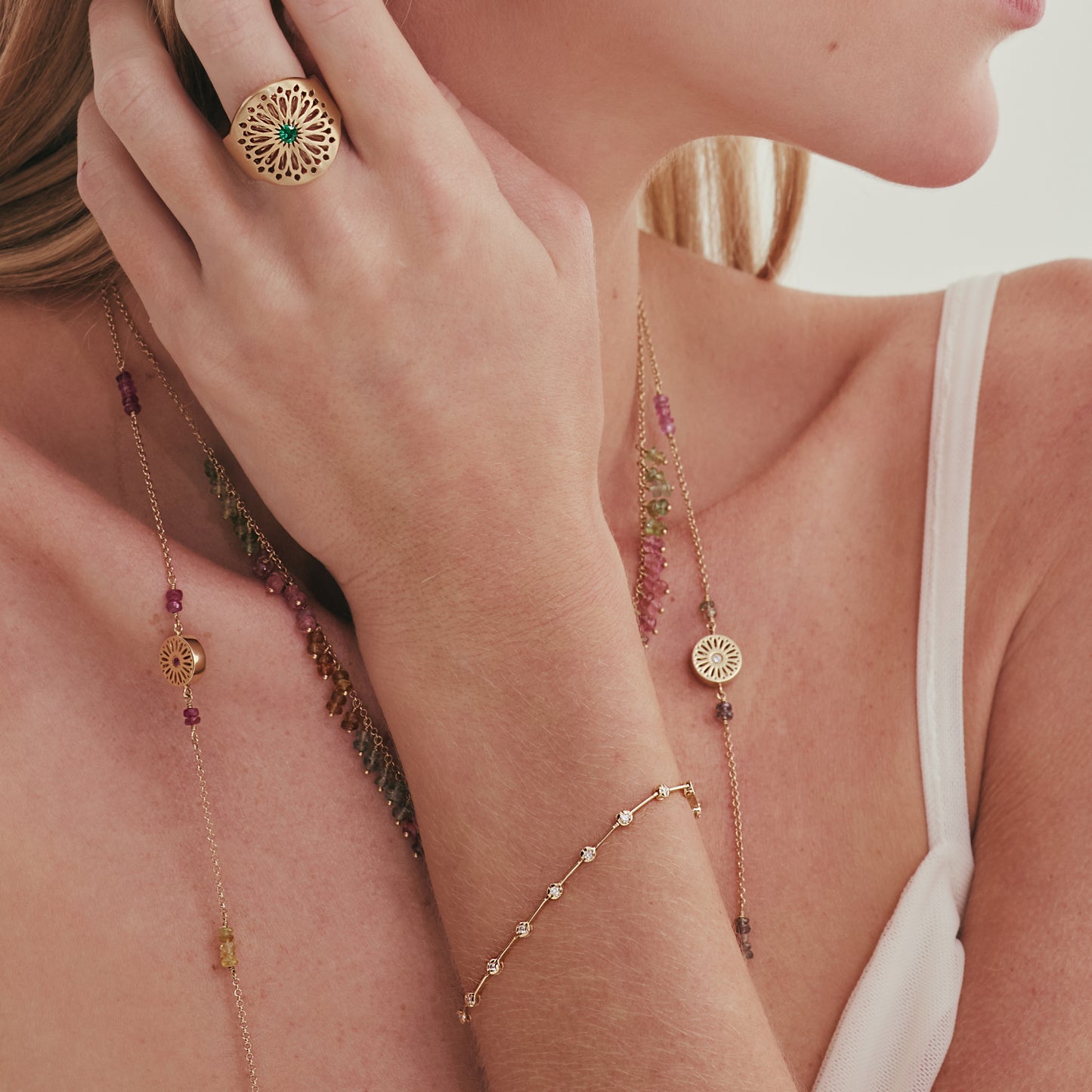 Pulseira Grid 18k