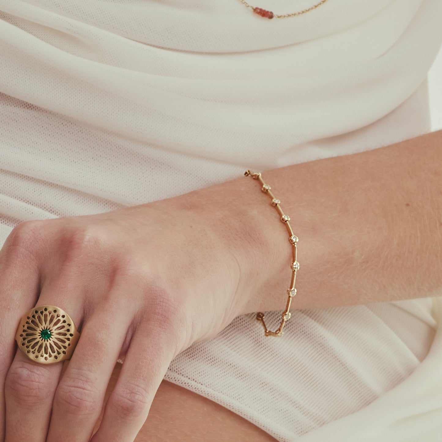 Pulseira Grid 18k
