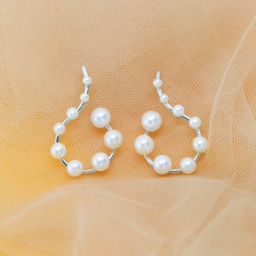 Brinco Torção Pearl 18k