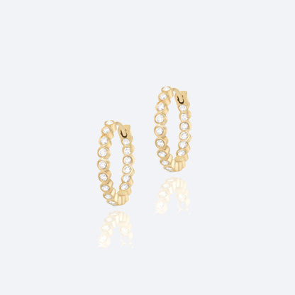 Brinco Argola Glow Petit 18k