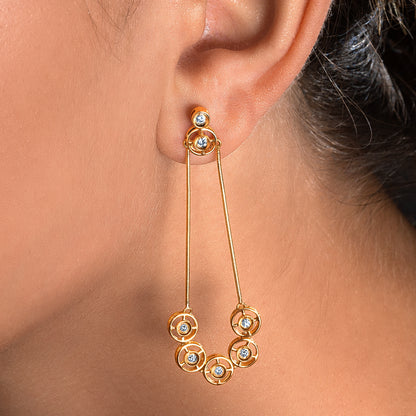 Brinco Balance Filo 18k