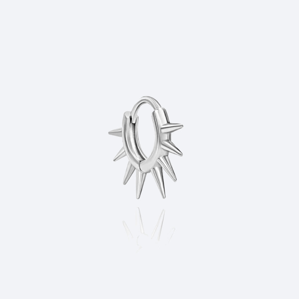 Brinco Piercing Argola Spike Grande 18k