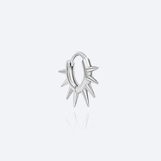 Brinco Piercing Argola Spike Grande 18k