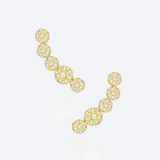 Brinco Snow Earcuff 18k